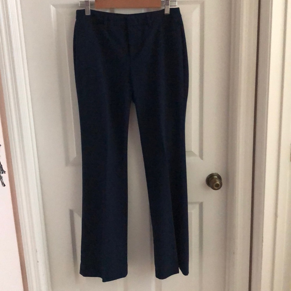 Coldwater Creek Natural Fit Navy Slacks